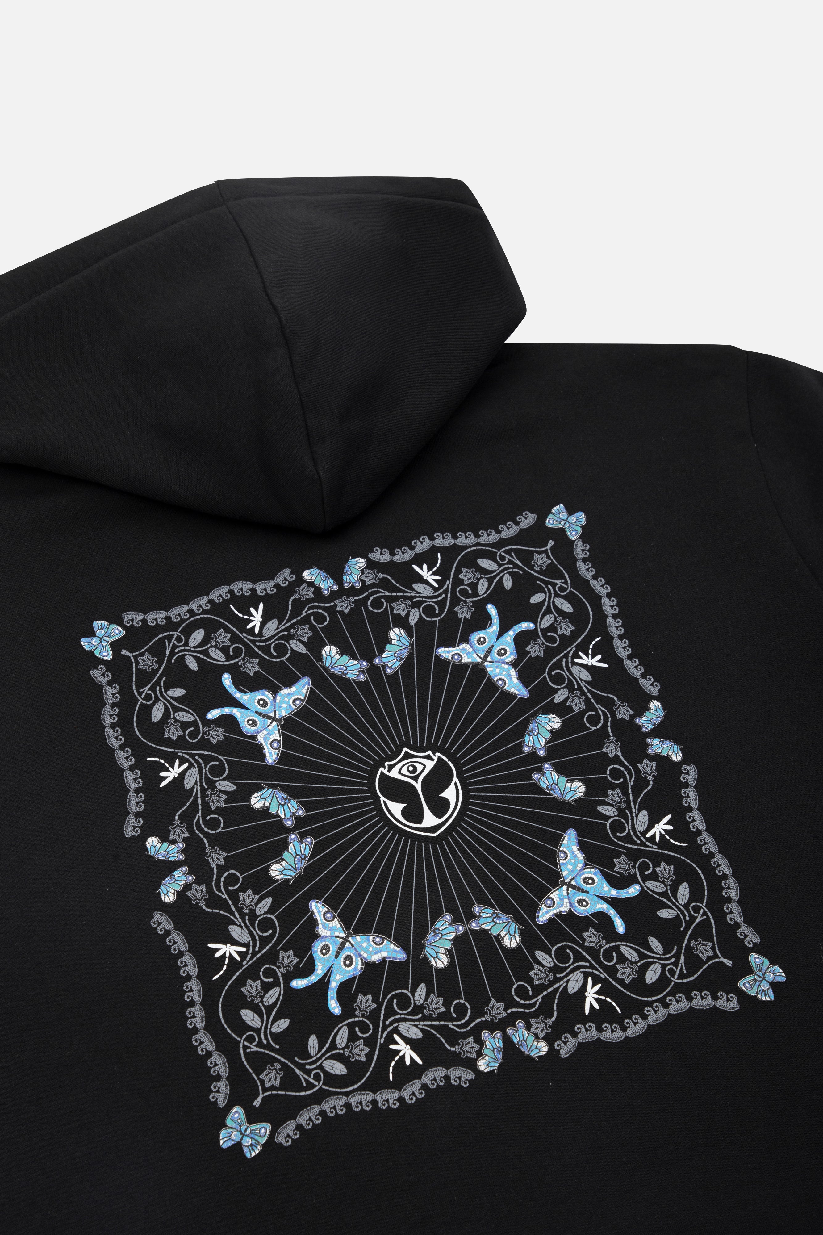 MOSAIC BUTTERFLY HOODIE - 2