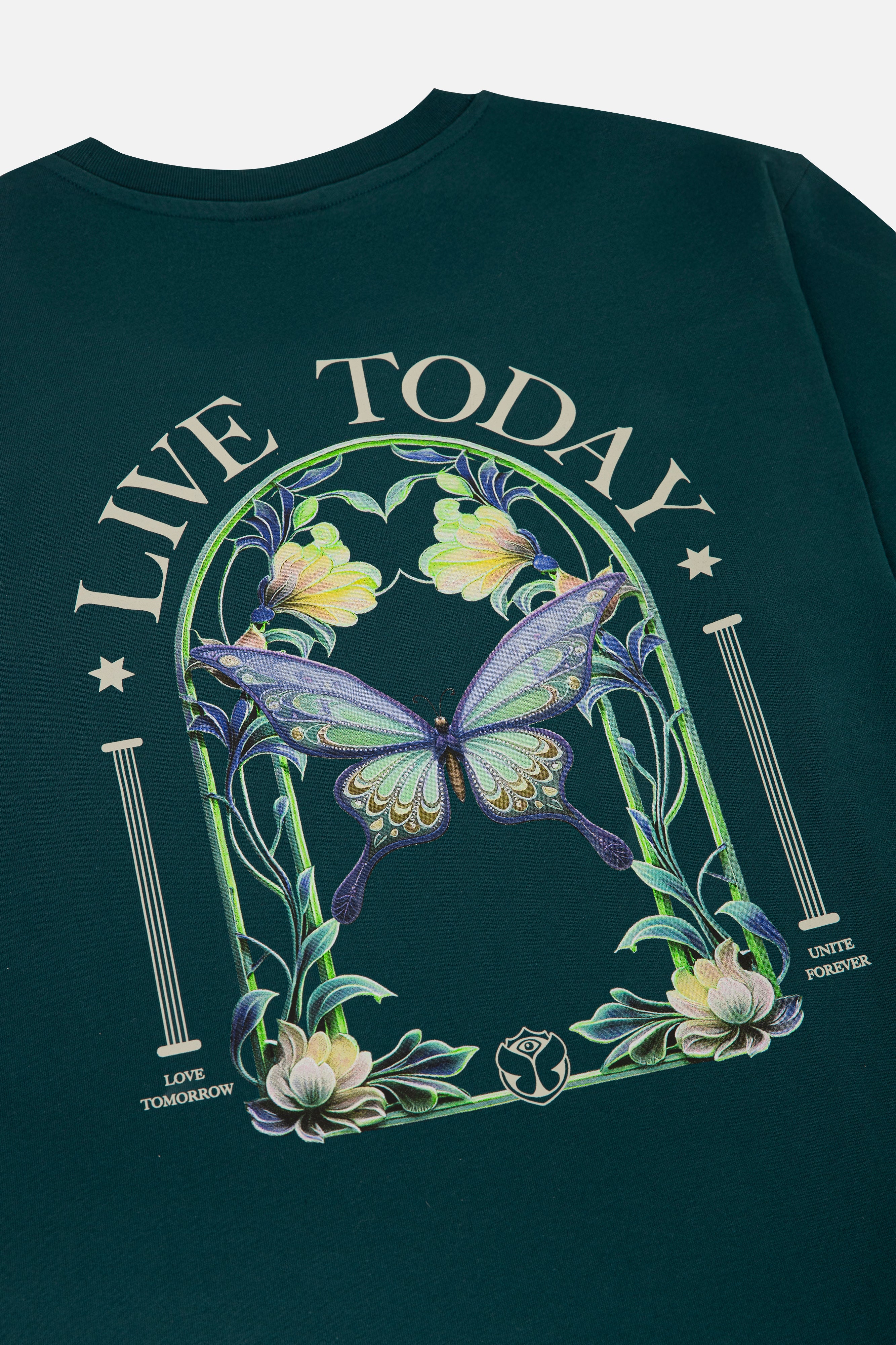 BUTTERFLY LIVE TODAY LONGSLEEVE - 2