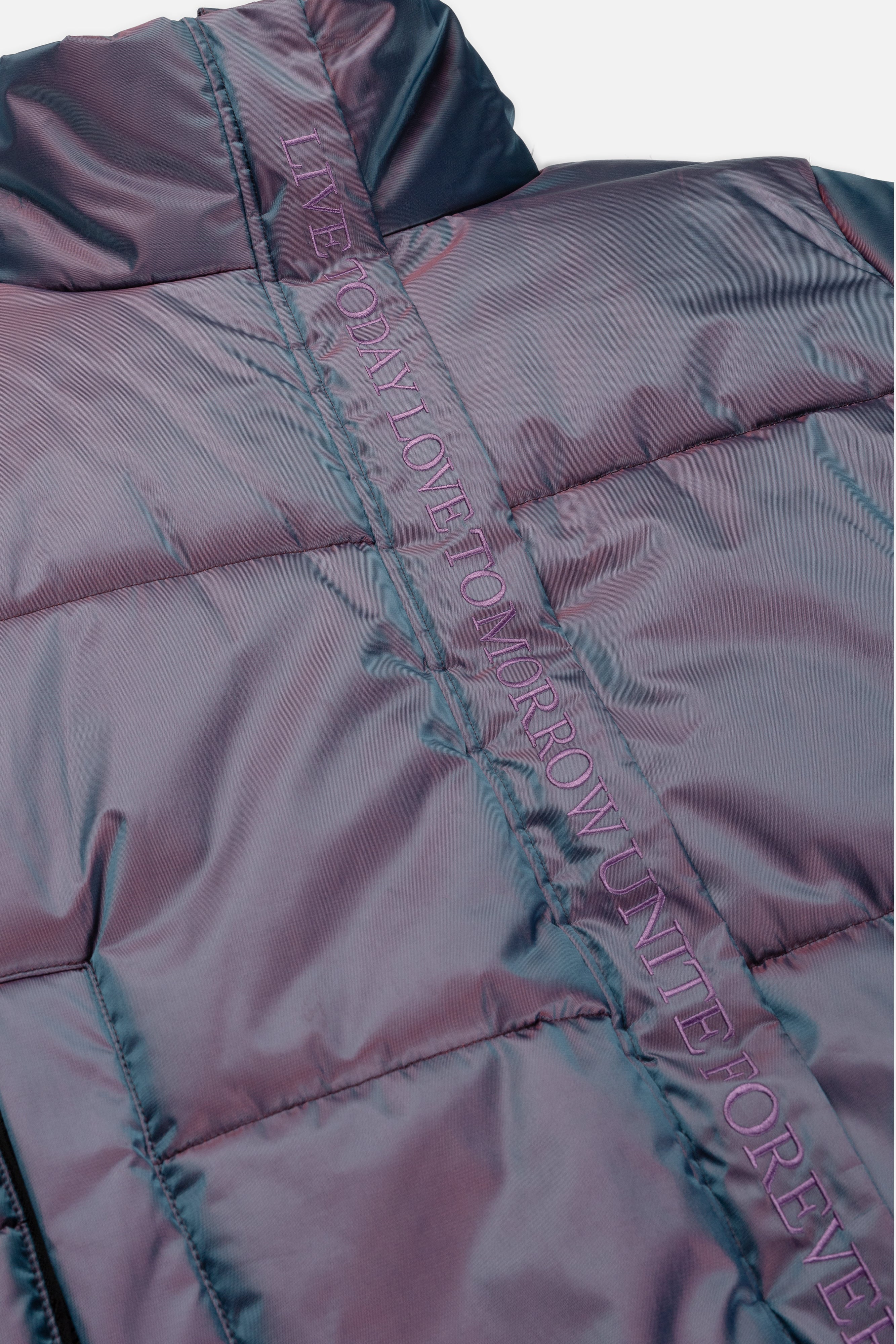 IRIDESCENT PUFFER JACKET WOMEN - 5