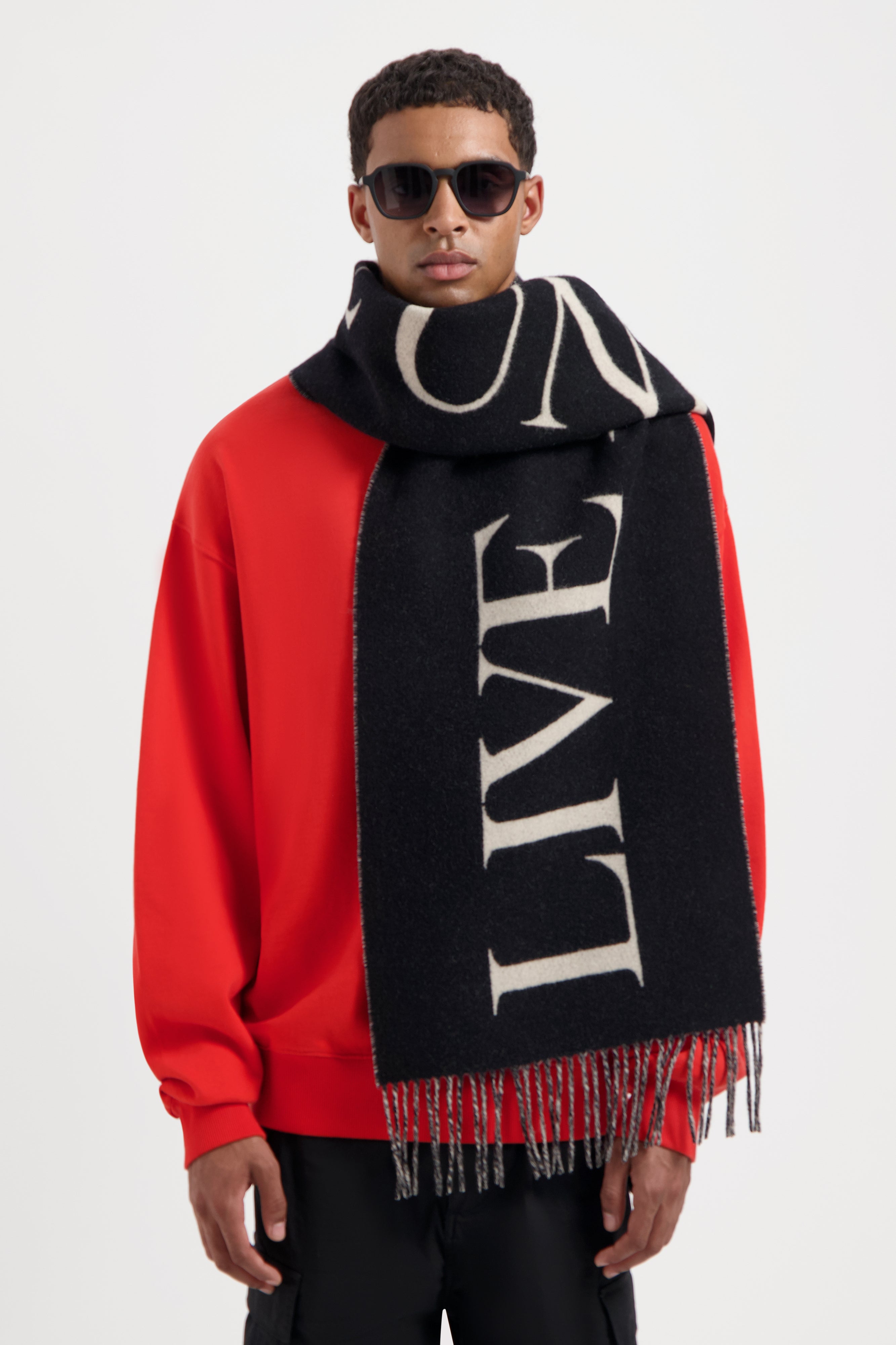 SLOGAN SCARF - 2