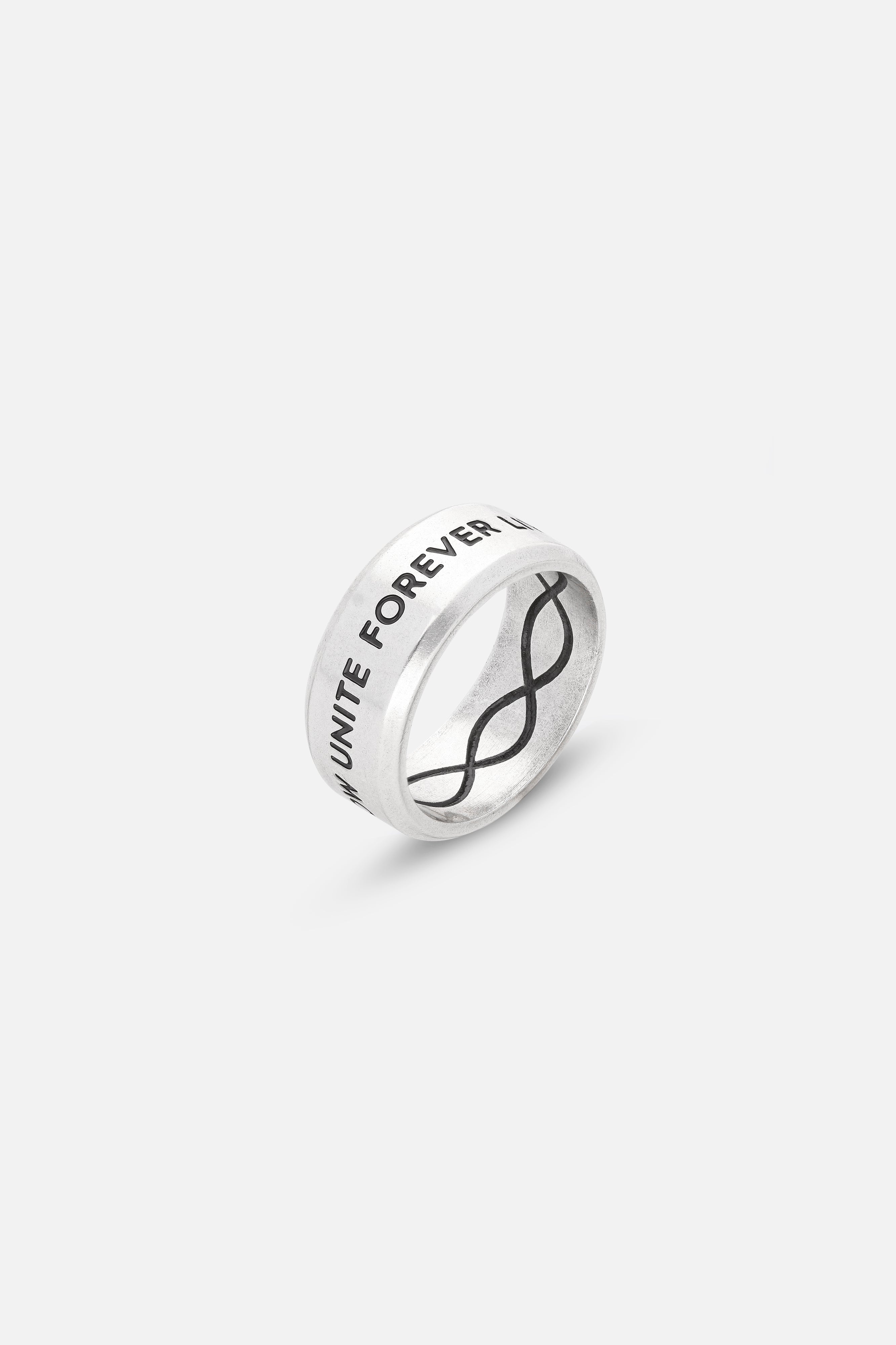 INFINITY SLOGAN RING - 3