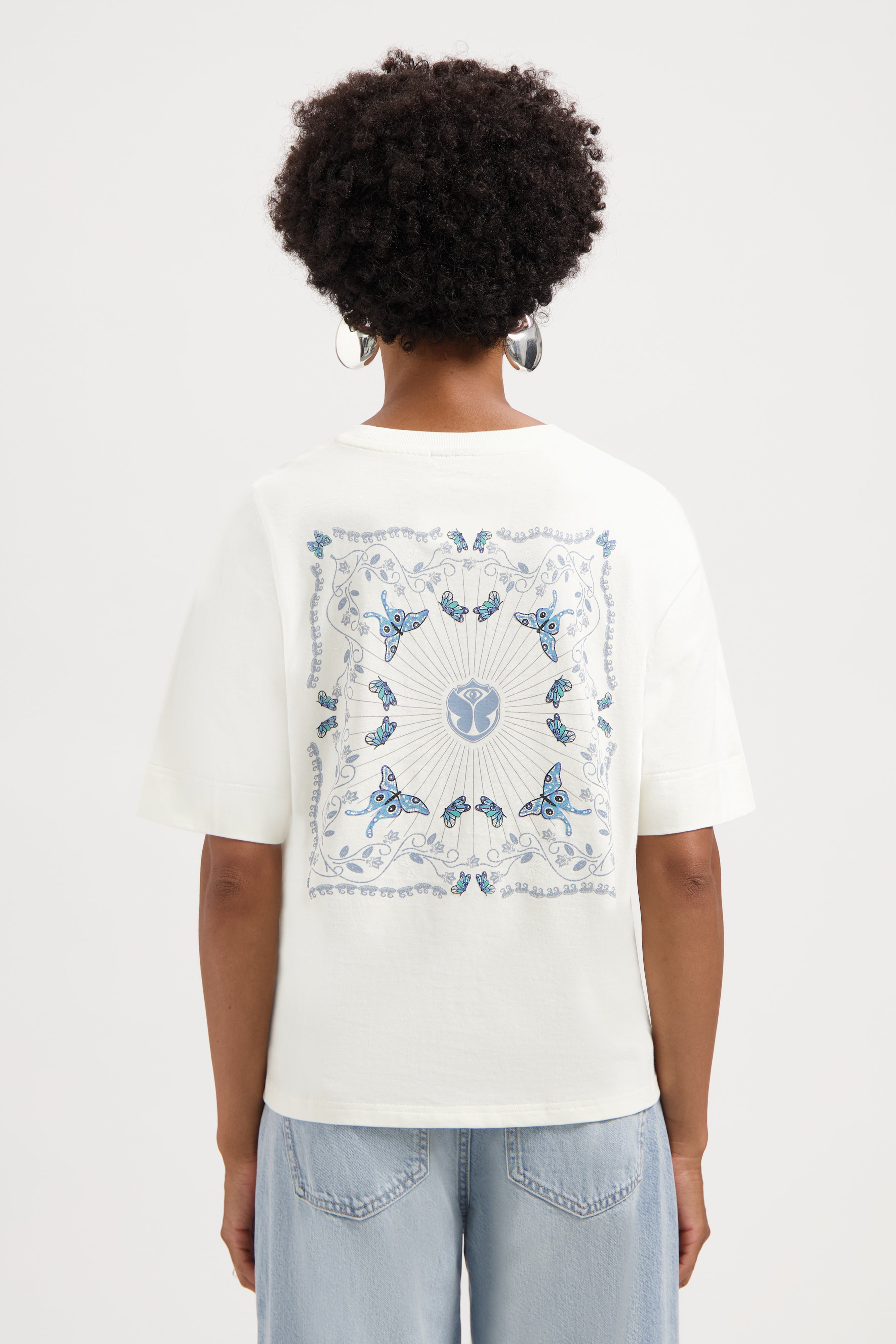 MOSAIC BUTTERFLY T-SHIRT WOMEN - 3
